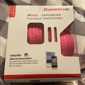 Kanen Foldable Headphones NIB